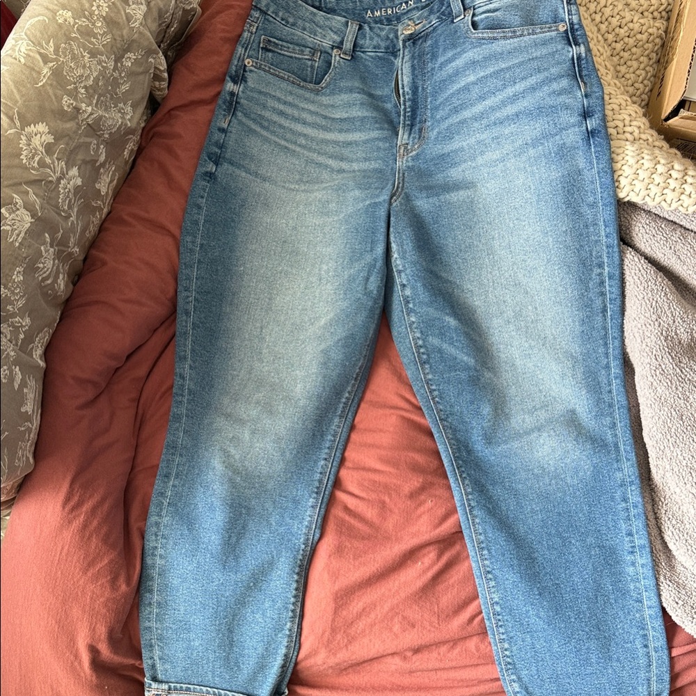 American Eagle Outfitters Light Wash Boyfriend Jeans